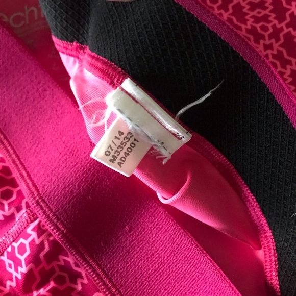 M || Adidas Tart Patterned Full Length Legging - Picture 3 of 4